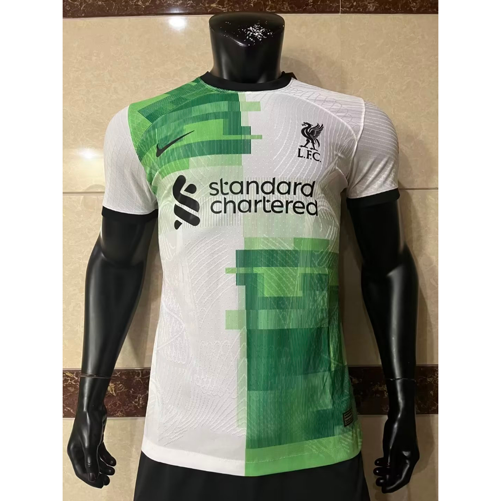 23-24 Liver-pool Sân khách  Áo bóng đá S-2XL * Chất lượng cao * T-shirt