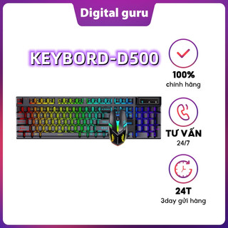 Bàn phím cơ 104 phím chiếu sáng RGB có dây cho máy tính xách tay bàn phím đa năng
