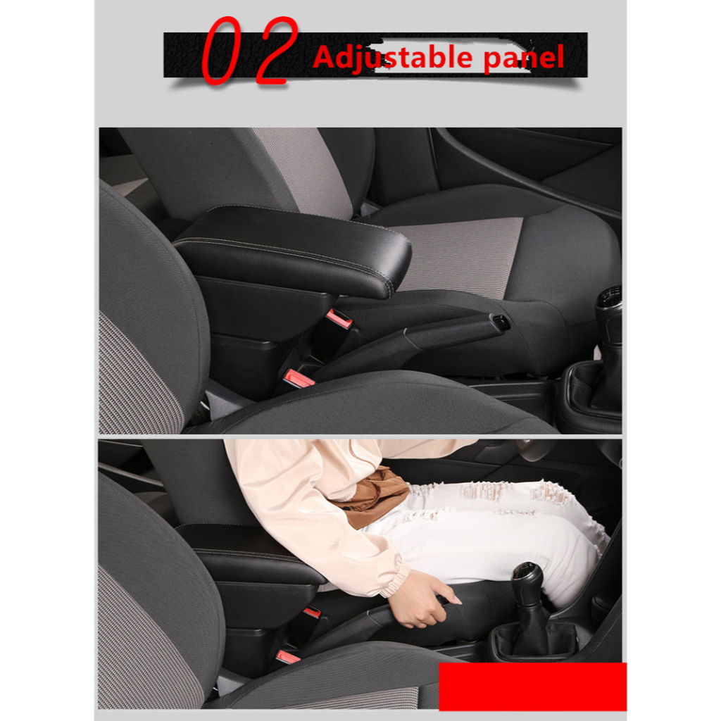 Hộp Tỳ Tay Có Thể Điều Chỉnh Thoải Mái Cho Xe Hơi TOYOTA Rush gr sport Avanza