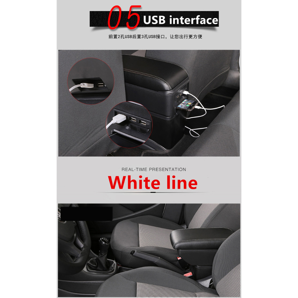 Hộp Tỳ Tay Có Thể Điều Chỉnh Thoải Mái Cho Xe Hơi TOYOTA Rush gr sport Avanza