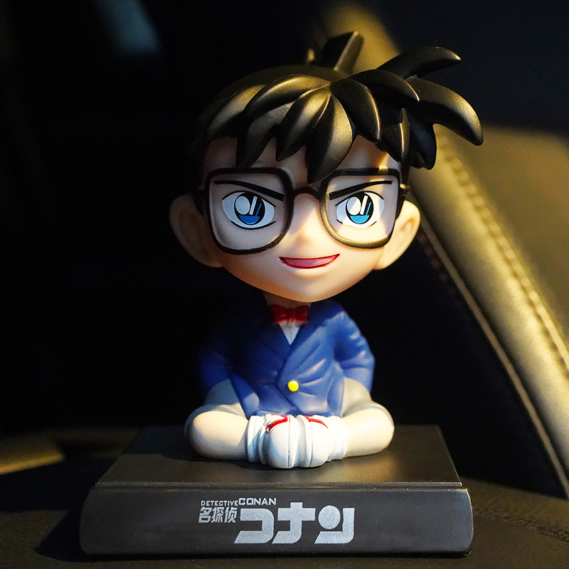 Giá Đỡ Điện Thoại / Mô Hình Nhân Vật Anime Thám Tử Lừng Danh Conan Edogawa Konan 11cm Bằng PVC