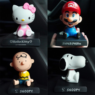  Mô Hình Đồ Chơi Nhân Vật Hoạt Hình 31 Kiểu Doraemon Stitch Snoopy Mario Hello Kitty Shin-chan Bằng PVC Lắc Đầu Trang Trí Điện Thoại   Xe Hơi 