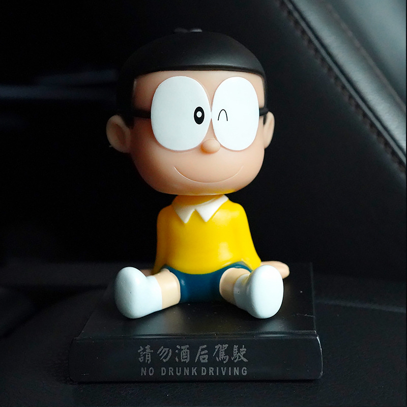 Mô Hình Đồ Chơi Nhân Vật Hoạt Hình 31 Kiểu Doraemon Stitch Snoopy Mario Hello Kitty Shin-chan Bằng PVC Lắc Đầu Trang Trí Điện Thoại / Xe Hơi