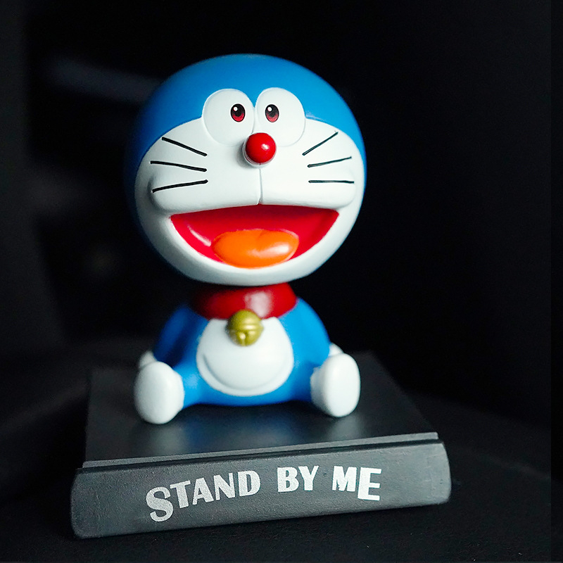 Mô Hình Đồ Chơi Nhân Vật Hoạt Hình 31 Kiểu Doraemon Stitch Snoopy Mario Hello Kitty Shin-chan Bằng PVC Lắc Đầu Trang Trí Điện Thoại / Xe Hơi