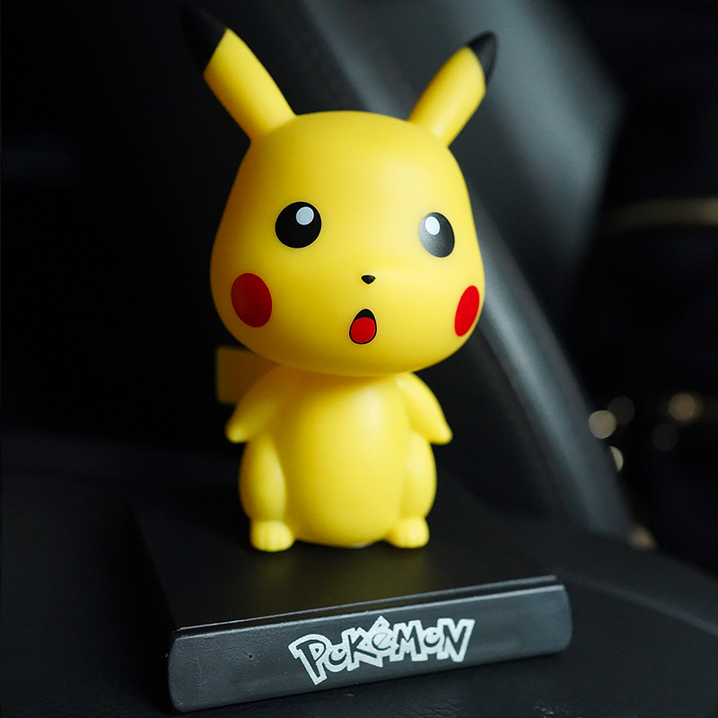 Mô Hình Đồ Chơi Nhân Vật Hoạt Hình 31 Kiểu Doraemon Stitch Snoopy Mario Hello Kitty Shin-chan Bằng PVC Lắc Đầu Trang Trí Điện Thoại / Xe Hơi