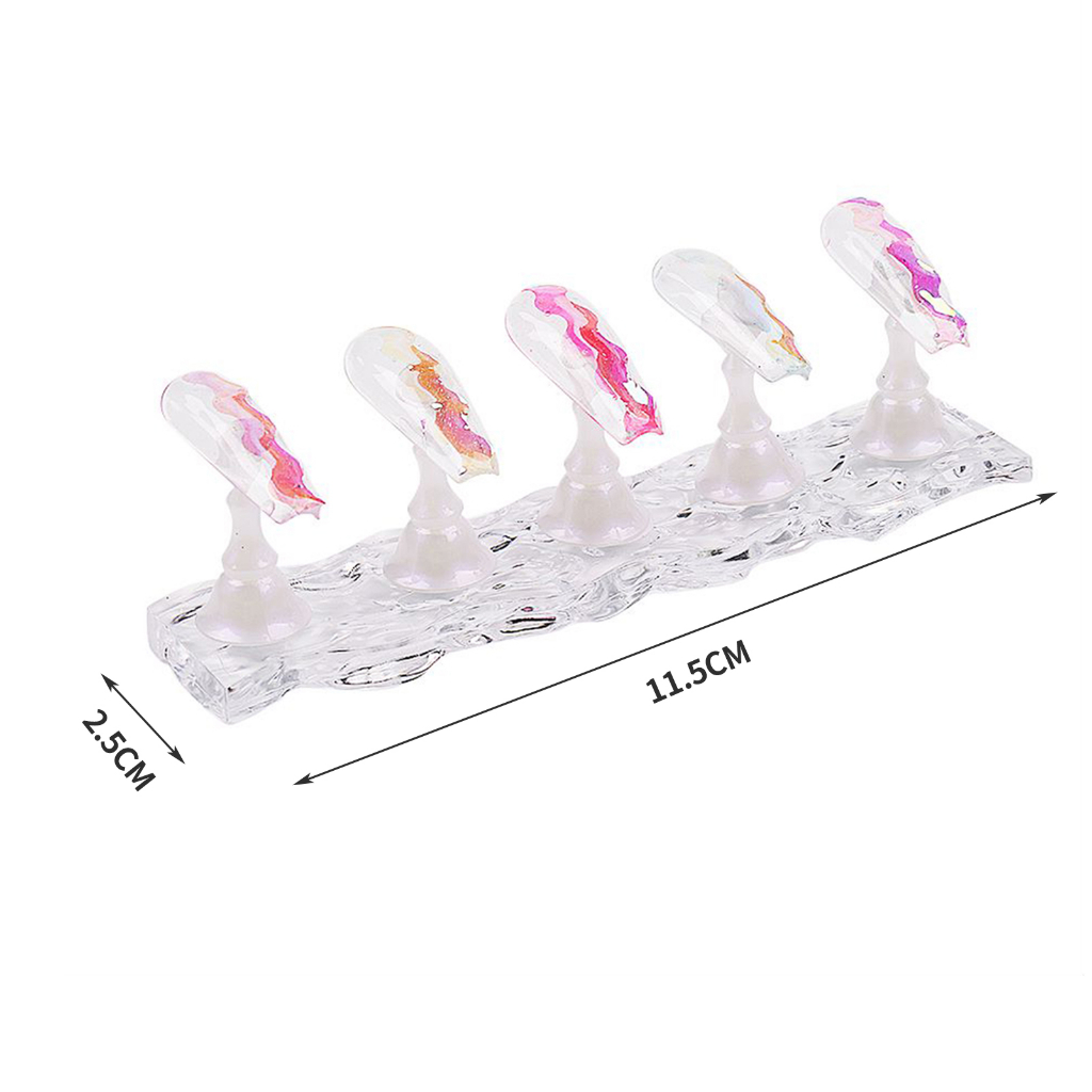 Giá Đỡ Trưng Bày Móng Tay Giả Không Phai Màu Cho Nữ