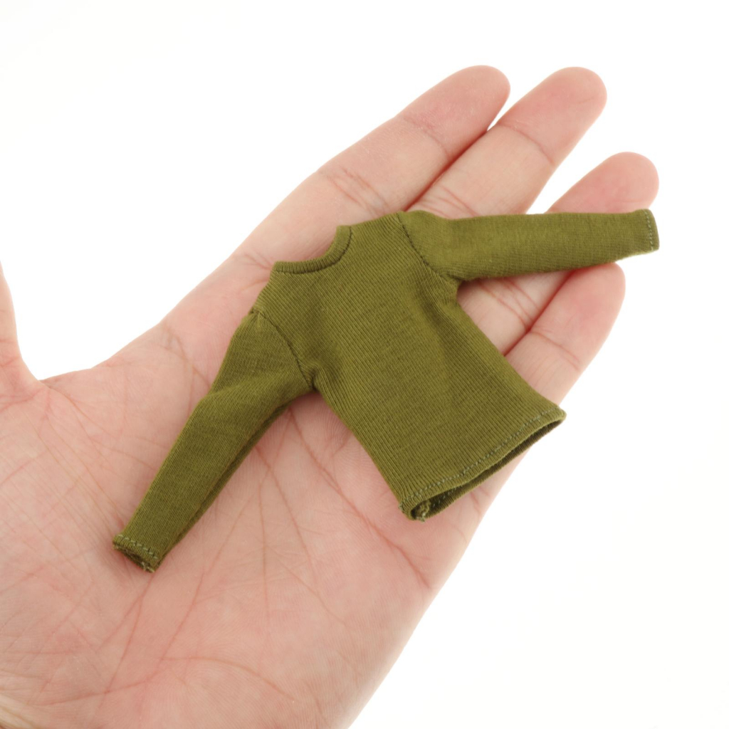 Áo Thun Tay Dài Cho Mô Hình Nam 6 "Tỷ Lệ 1 / 12