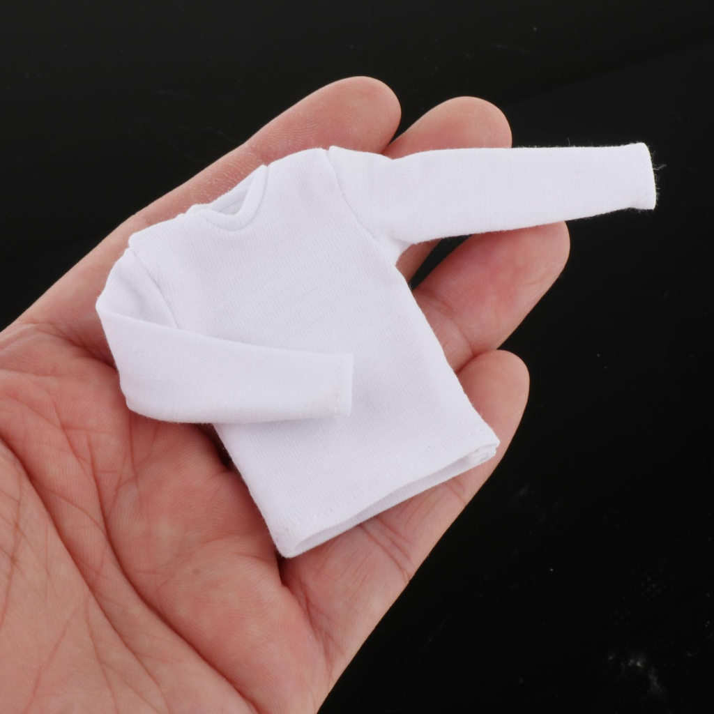 Áo Thun Tay Dài Cho Mô Hình Nam 6 "Tỷ Lệ 1 / 12