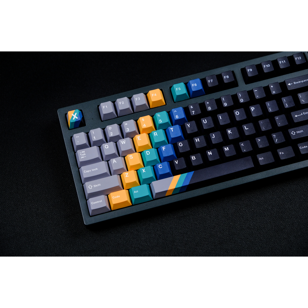 GMK Vinyl Records Keycaps, 129 Phím Keycaps PBT Anh Đào Hồ Sơ DYE-SUB Cá Tính Keycaps GMK Cho Bàn Phím Cơ