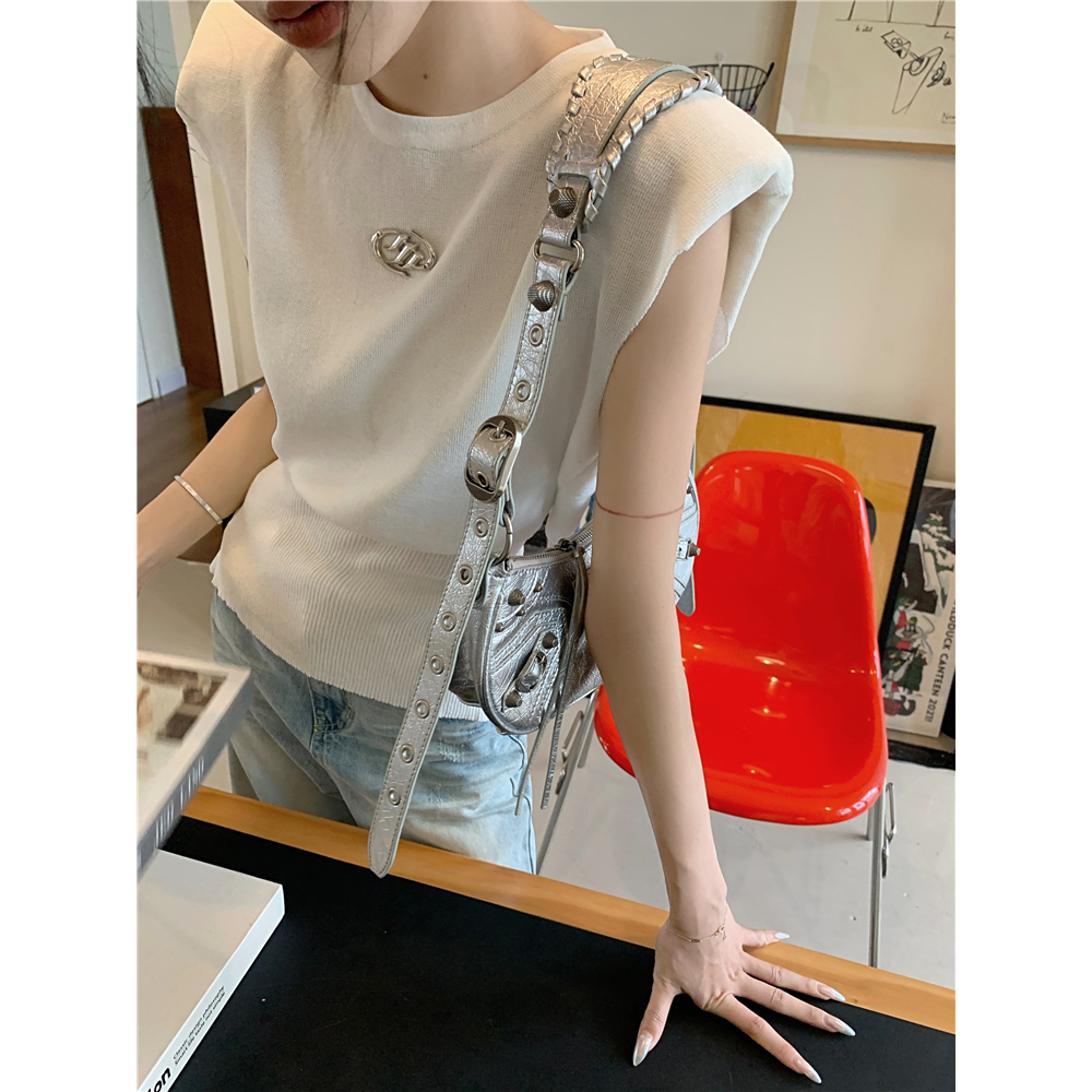 Cocory vn Áo Thun Nữ Cộc Tay Cổ Tròn Thời Trang Hàn