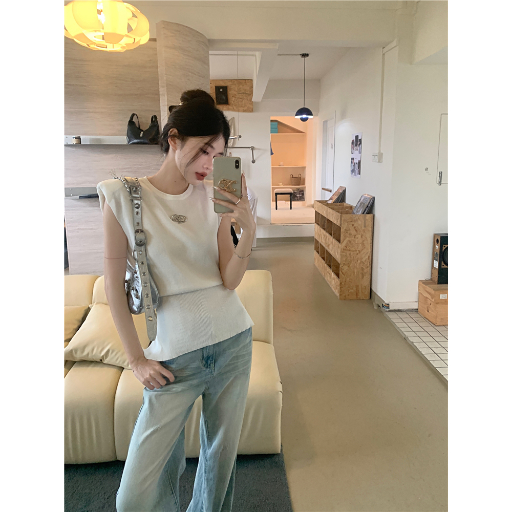 Cocory vn Áo Thun Nữ Cộc Tay Cổ Tròn Thời Trang Hàn