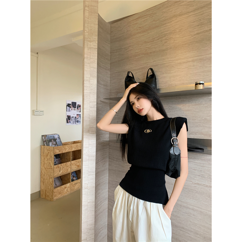 Cocory vn Áo Thun Nữ Cộc Tay Cổ Tròn Thời Trang Hàn