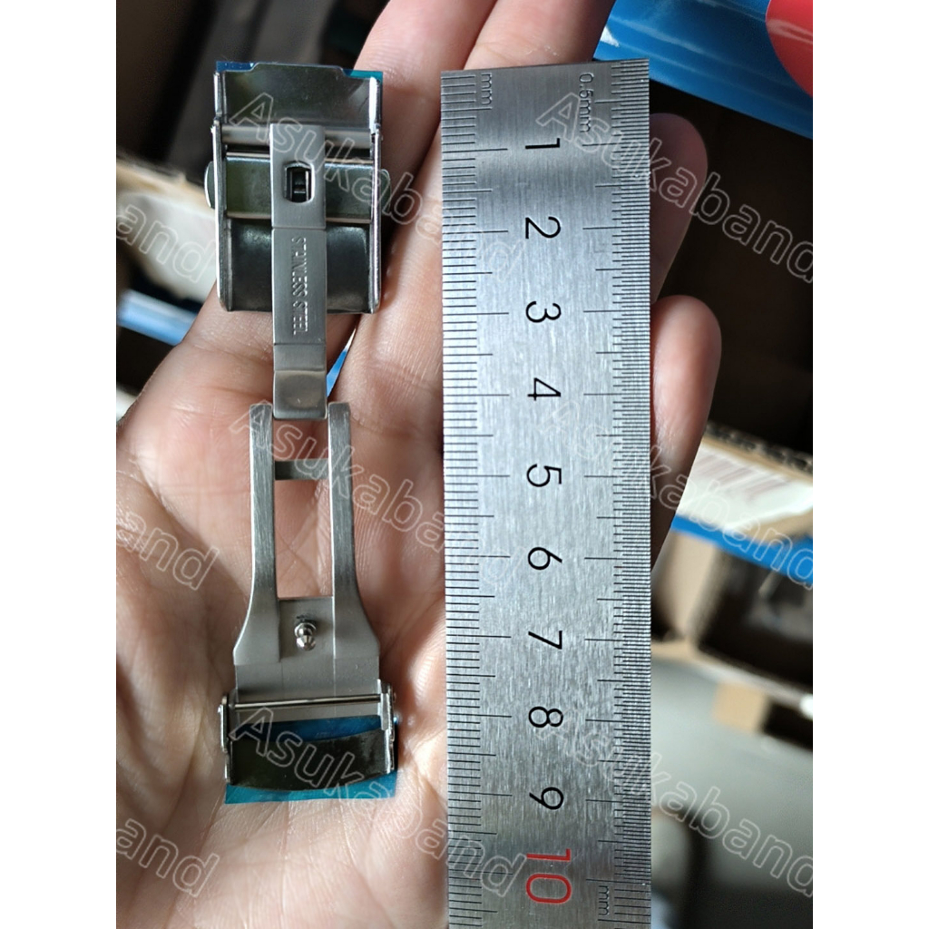 Khóa Dây Đồng Hồ Bằng Thép Không Gỉ 18mm 20mm 22mm 24mm Cho Seiko