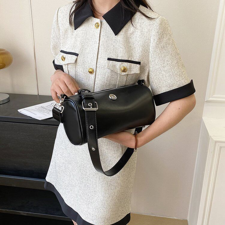 Túi Đeo Chéo nữ Vai đi chơi Thời Trang Mùa Hè Hàn Quốc 2023 Mới Màu Bạc FT7371