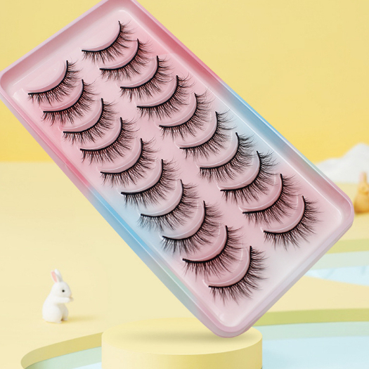 Set 10 Cặp Lông Mi Giả Dày Và Dài Siêu Mềm Tự Nhiên