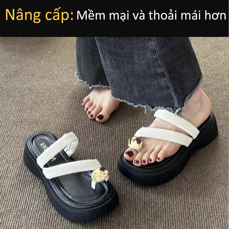 HONGXINJIE dép nữ dép sandal nữ d 2023 HOTSALE Sản phẩm mới vào mùa hè thời trang 062721