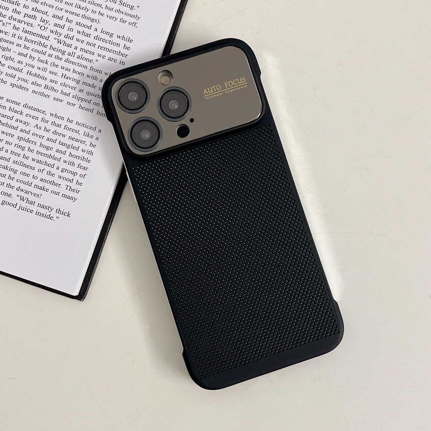 360 ° Ốp Điện Thoại PC Cứng Siêu Mỏng Không Viền Tản Nhiệt Bảo Vệ Pin Chống Rơi Vỡ Cho iPhone 14 13 