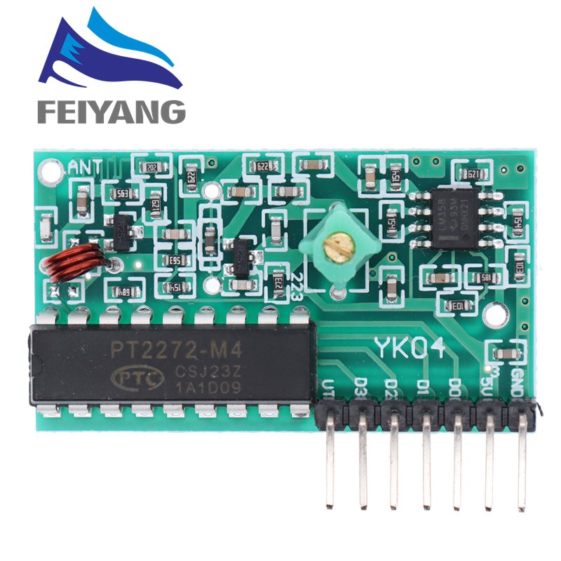 Bộ Điều Khiển Từ Xa IC 2262/2272 4 Nút 315MHZ