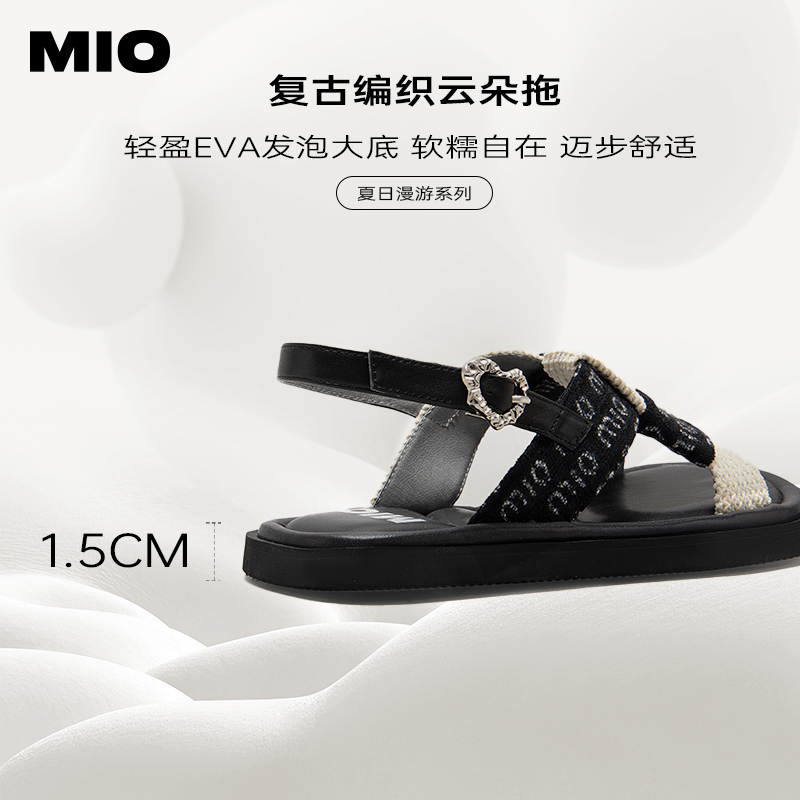 Giày Sandal Hở Ngón Đế Bằng Phong Cách Retro Mùa Hè 2023 Màu Sắc Thời Trang Dành Cho Nữ