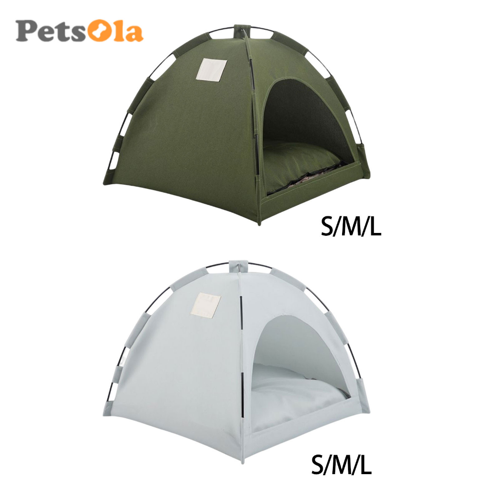 PETSOLA Lều Vải Oxford Chống Nắng Chống Thấm Nước Dành Cho Mèo