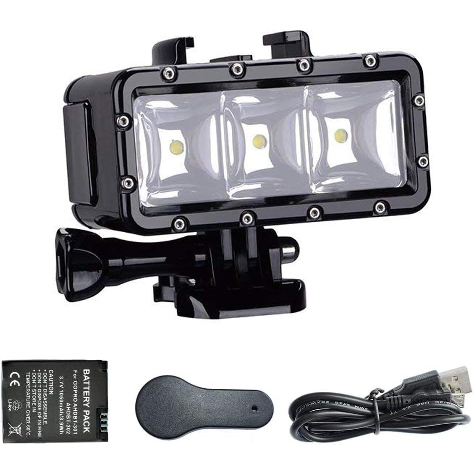 Đèn led Chống Thấm Nước Cho insta360 x3 / one x2 / rs / r / gopro / dji akaso