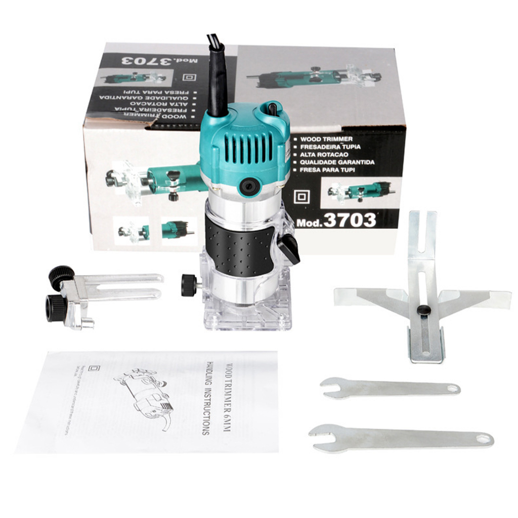 ☛ Máy Phay Gỗ Mini, Công suất, Ruột Đồng - Máy soi gỗ 6,35mm - Máy soi mọng, tạo rãnh