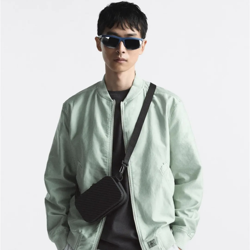 Túi Đeo Chéo Zara Dáng Vuông Nhỏ Thời Trang 2023 Cho Nam