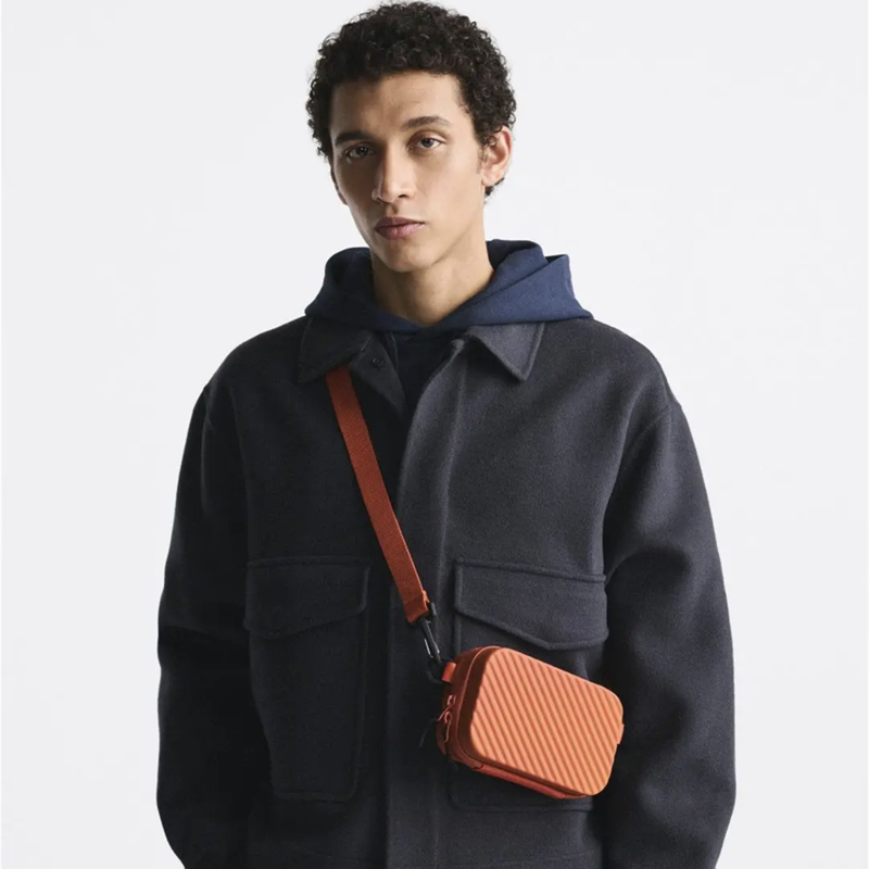 Túi Đeo Chéo Zara Dáng Vuông Nhỏ Thời Trang 2023 Cho Nam