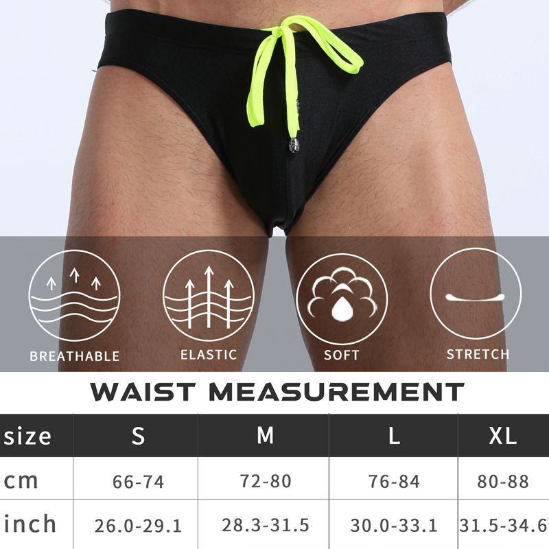 Quần Bơi Tam Giác Màu Sắc Thời Trang Cho Nam