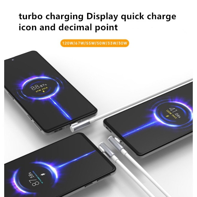 Áp dụng Cáp dữ liệu Xiaomi 12pro Cáp sạc nhanh 11T Pro Cáp sạc  POCO F4 GT Cáp sạc Xiaomi 120W Cáp dữ liệu Redmi 6A Tương thích 67W 55W 33W