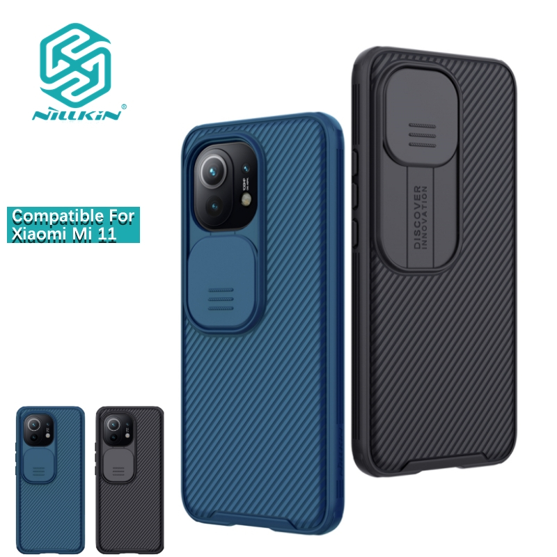 Ốp Điện Thoại Nillkin Bằng PC Cứng Viền TPU Dẻo Tráng Gương Cho Xiaomi Mi 11 Ultra / Xiaomi Mix 4 / Xiaomi 11 / 11T / 11T Pro