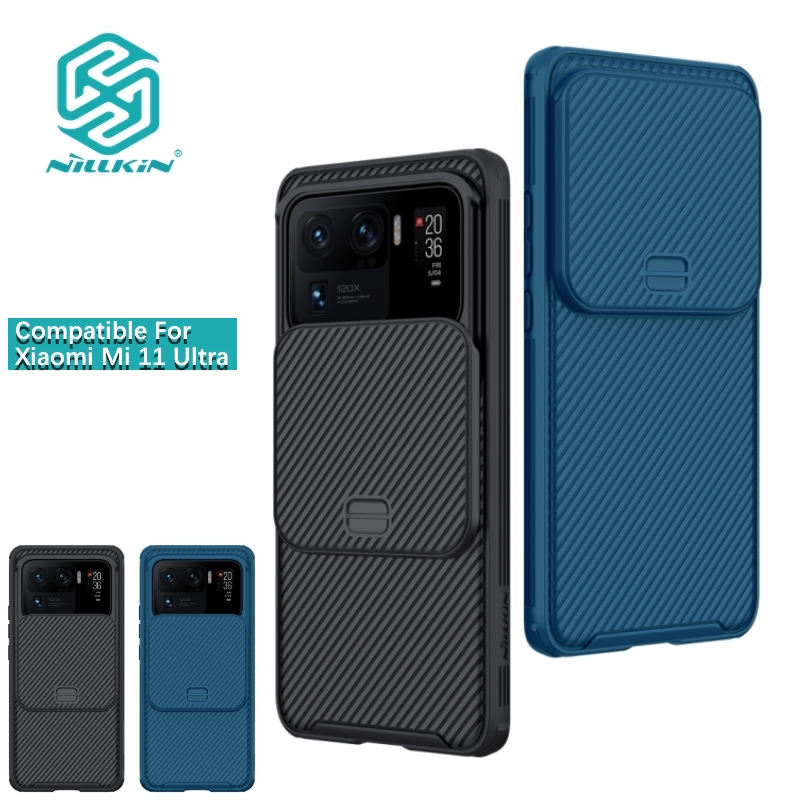 Ốp Điện Thoại Nillkin Bằng PC Cứng Viền TPU Dẻo Tráng Gương Cho Xiaomi Mi 11 Ultra / Xiaomi Mix 4 / Xiaomi 11 / 11T / 11T Pro