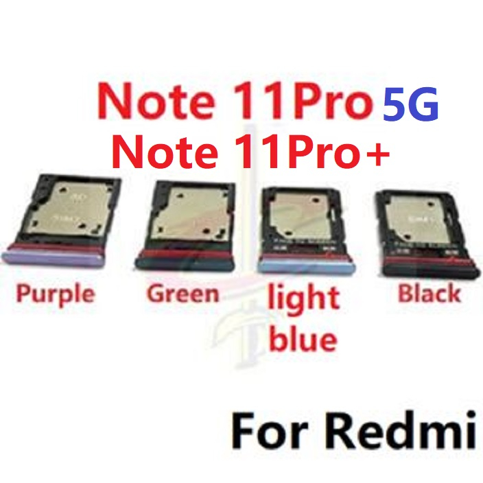 Khay Đựng Sim Điện Thoại Cho Redmi Note 11 Pro + 11S 11T 4G 5G