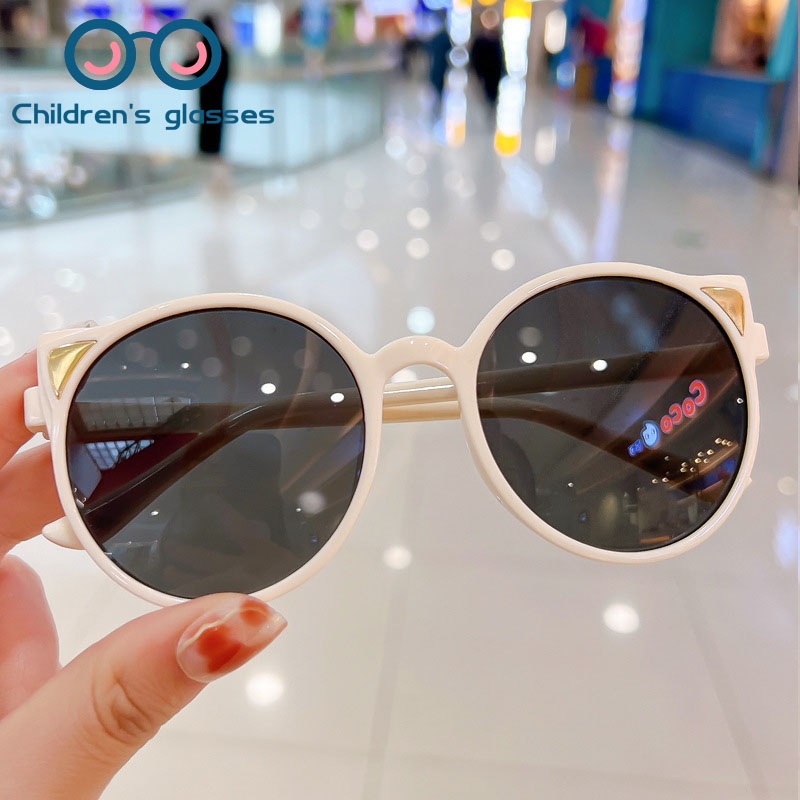 Kính Mát Phân Cực Chống Tia UV Thời Trang Dễ Thương Cho Bé