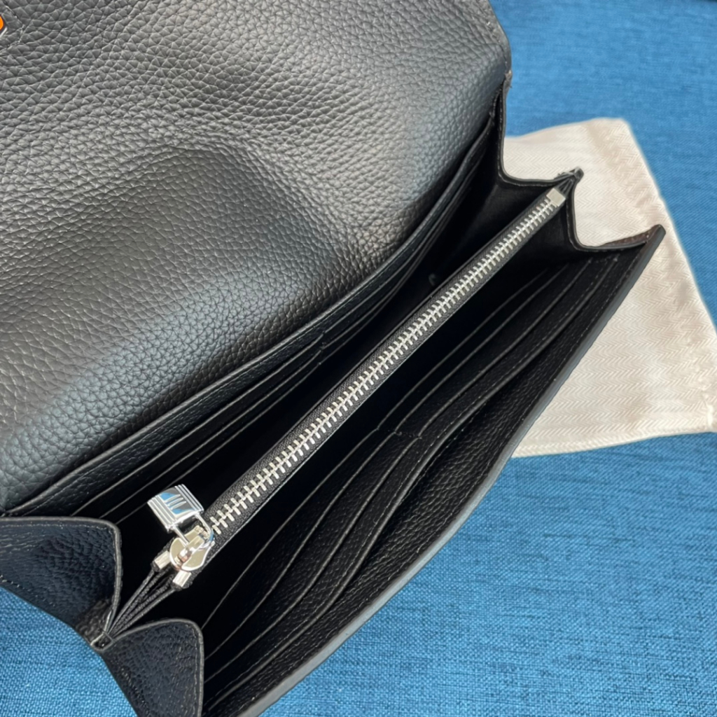 Ví Da Thật 100% Chính Hãng Hermes 22cm Cao Cấp