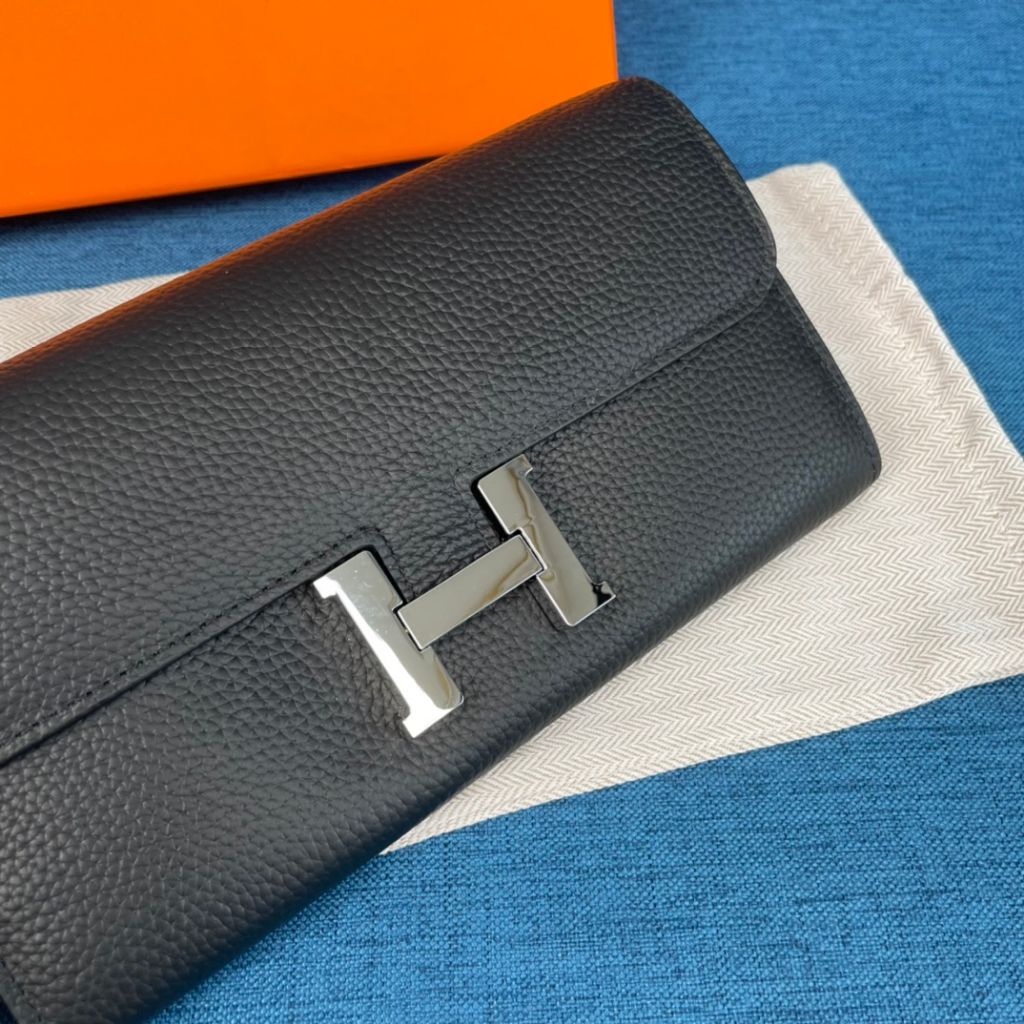 Ví Da Thật 100% Chính Hãng Hermes 22cm Cao Cấp