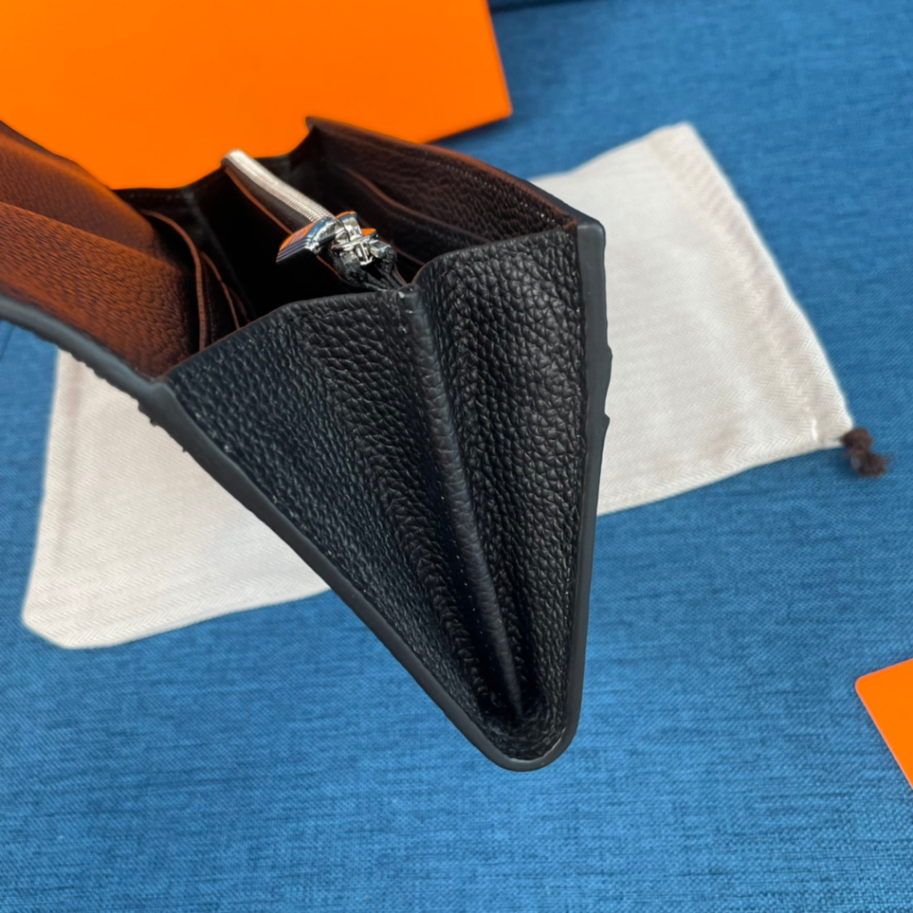 Ví Da Thật 100% Chính Hãng Hermes 22cm Cao Cấp