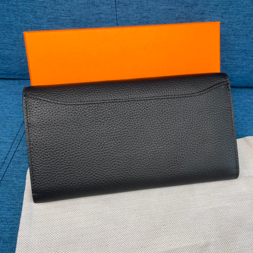 Ví Da Thật 100% Chính Hãng Hermes 22cm Cao Cấp