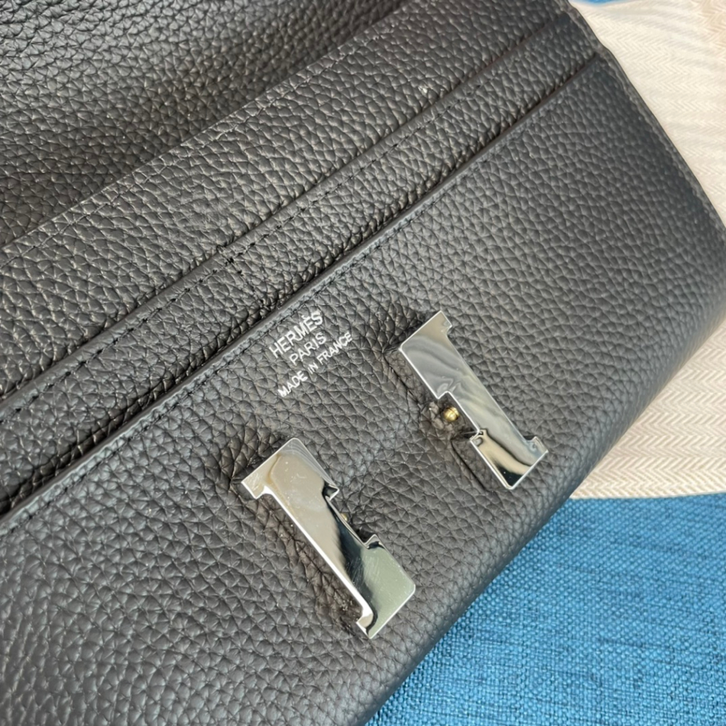 Ví Da Thật 100% Chính Hãng Hermes 22cm Cao Cấp