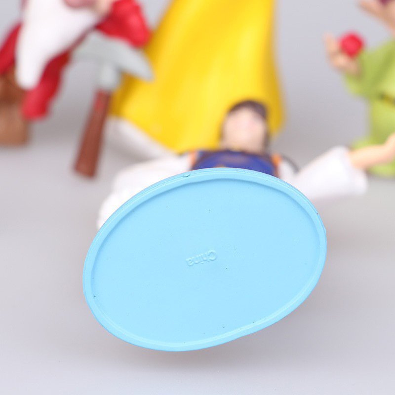 Set 8 Mô Hình Công Chúa Disney 2-10cm Trang Trí Bánh Kem