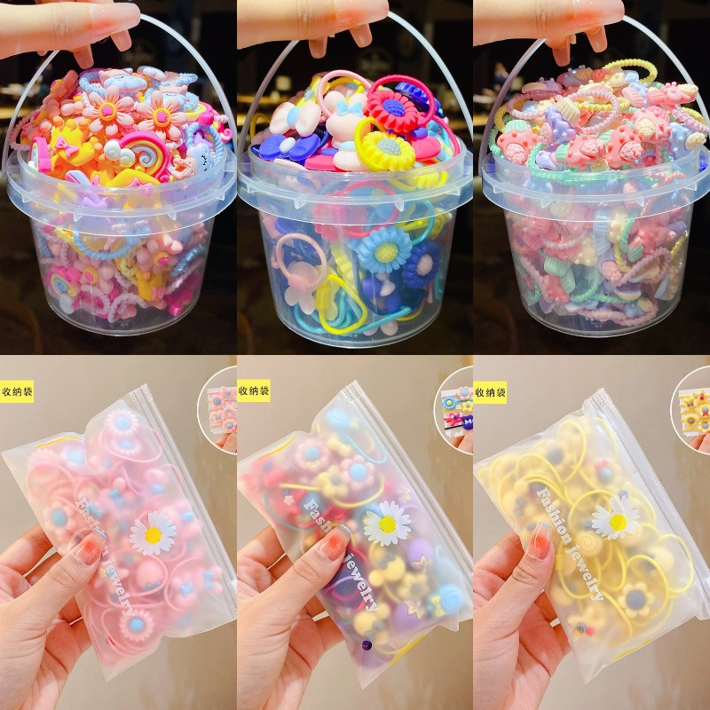 Dây Buộc Tóc Cao Su Co Giãn Dễ Thương Thời Trang Hàn Quốc