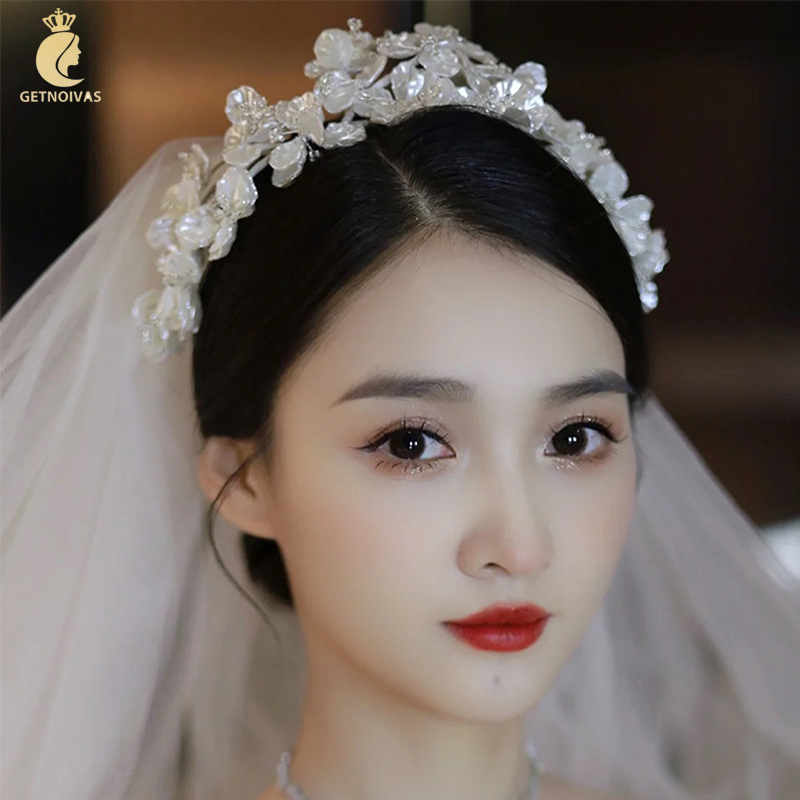 GETNOIVAS Bộ Khuyên Tai Đính Ngọc Trai Siêu Bền Thời Trang Cho Nữ