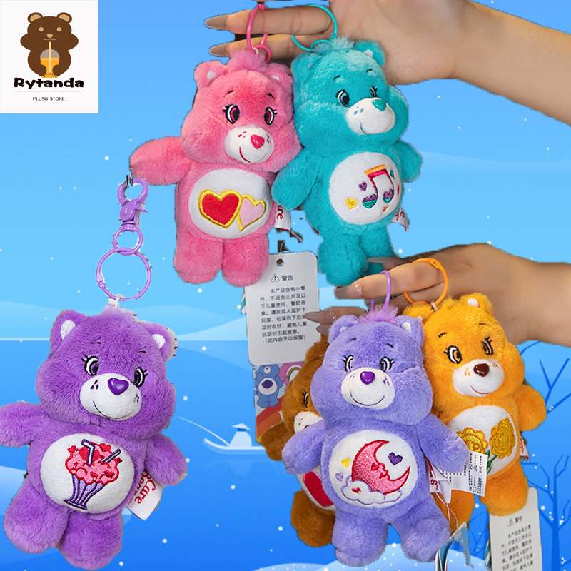 Rytanda Care Bear Plush Toy Care Bears Plushie Animals Plush Doll Toys Gấu Nhồi Bông Mềm Mại Treo Móc Khóa Trang Trí Xe Hơi