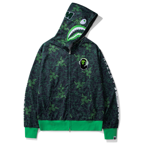 Áo Khoác Hoodie Bape Cổ Điển Mới Cho Nam Và Nữ 0625
