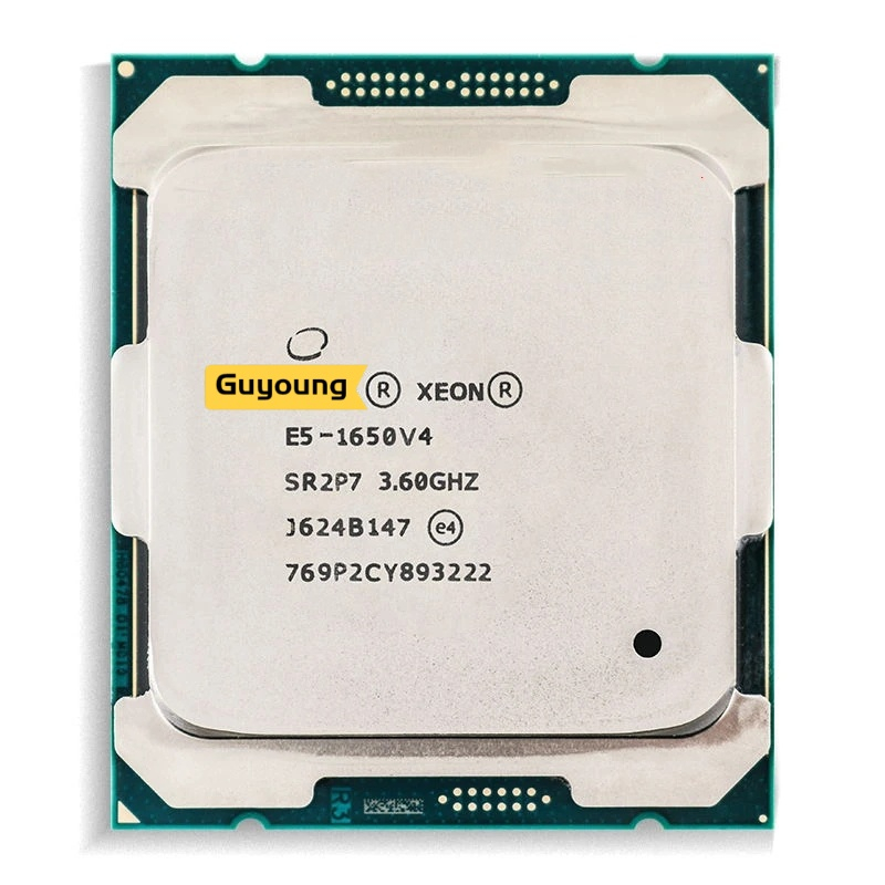 Bộ Xử Lý CPU Xeon E5 1650 V4 E5 1650V4 SR2P7 E5-1650V4 E5-1650 V4 3.6GHZ 6 Core LGA2011-3