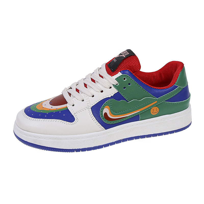Giày sneaker nữ Giày Thể Thao Phối Màu Cá Tính Thời Trang Cho Nữ Giá siêu tốt！-AA0248