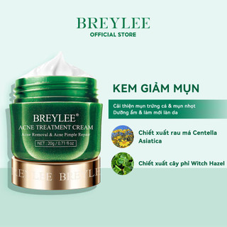 Kem Hỗ Trợ Giảm Pimples Breylee Kiềm Dầu Thu Nhỏ Lỗ Chân Lông 20g / 0.71 floz