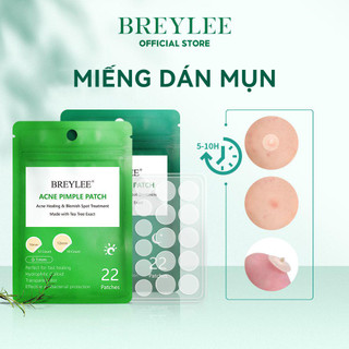 Miếng dán mụn BREYLEE ngày và đêm giúp giảm mụn lành sẹo mụn chống nước kiềm dầu
