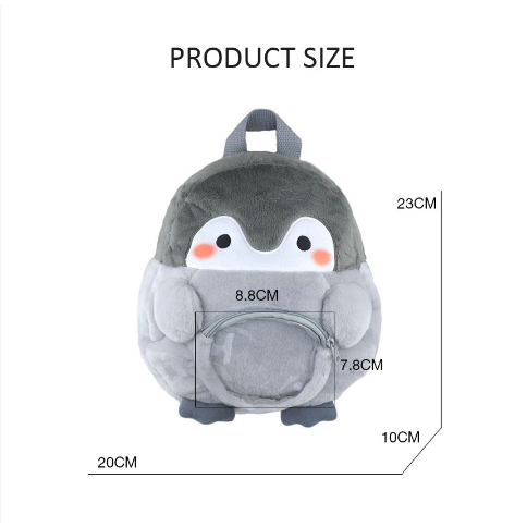 Ba Lô Mini Hình Chim Cánh Cụt Hoạt Hình Xinh Xắn Dành Cho Nữ FT5023
