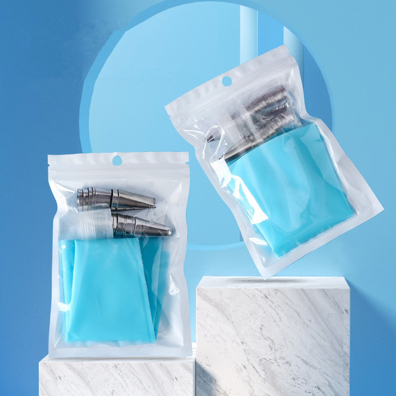 Bộ 8 Đuôi Bắt Bông Kem Bằng Thép Không Gỉ